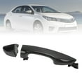 thumbnail image 3 of 2PCS Car Exterior Door Handle Set Exquisite Texture Comfortable Grip Door Outer Handle Kit for Vehicle, 3 of 7