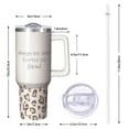 thumbnail image 2 of Trendy Sister Gift - 40oz Tumbler with Handle & Straw, Insulated Cup, Great Birthday Gift for Sister, BFF, Bestie, Women for Christmas Special Occasion, 2 of 5