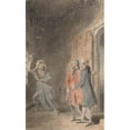 thumbnail image 3 of Thomas Stothard 16x24 Black Modern Framed Museum Art Print Titled - Illustration to the Virtuous Orphan, 3 of 5
