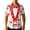 01 White 3, variant on Awdenio Mens T Shirts Summer Beach Casual Short Sleeve Button Down Shirts Novelty Print Tropical Beach Shirts