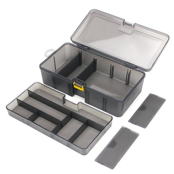 Fishing Gear Storage Box Adjustment Storage Waterproof Fishing Gear Storage Box Practical Fishing Gear Box Organizer Storage Bait Box for Fish Bait