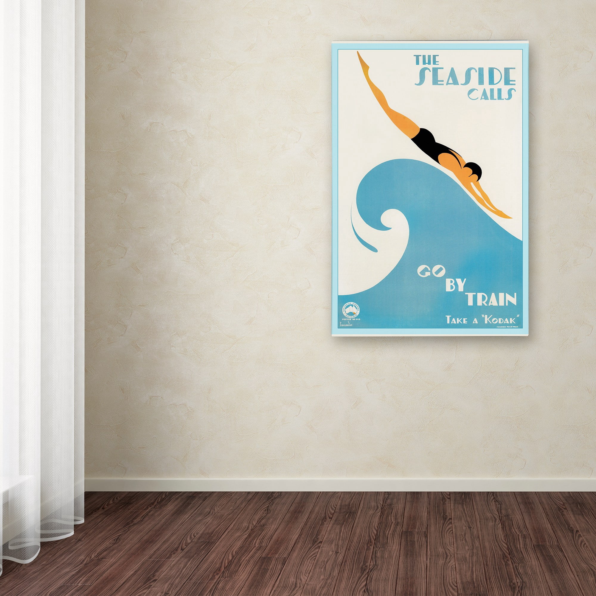 Trademark Fine Art 'Travel 243' Canvas Art by Vintage Lavoie