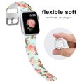thumbnail image 3 of WFEAGL Silicone Sport Strap Apple Watch Bands with Case 44mm Yellow Rose, 3 of 8