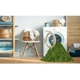 thumbnail image 2 of Ahgly Company Machine Washable Indoor Rectangle Transitional Seaweed Green Area Rugs, 6' x 9', 2 of 7