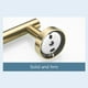 thumbnail image 3 of Toallero De Perforación Necesario De Acero Inoxidable Toallero Conjunto De Toalleros De Baño Para Baño 3 Piezas Minnieouse HA016563-00, 3 of 7