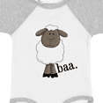 thumbnail image 4 of Inktastic Baa. Cute Sheep Design Boys or Girls Baby Bodysuit, 4 of 5