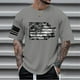 thumbnail image 2 of Playeras Basicas Algodon Hombre Camiseta Con Estampado Digital 2D Para Hombre, Camisa De Manga Corta Con Solapa Superior, 2 of 5