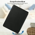 thumbnail image 2 of Slim Case for 6" Amazon All-New Kindle 11th Generation 2024/2022 Release, PU Leather Smart Cover Auto Sleep Wake Lightweight Anti-Scratch Protective Cover for Kindle 2024/2022 11th Gen, Lightpink, 2 of 6