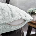 thumbnail image 2 of Home Soft Things Super Soft Decorative Pillow Covers, Set of 4, 20x20 inches, Grey Down, 2 of 5