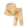 thumbnail image 2 of Bingfone Men'S Pajama Set 2 Piece Loungewear Pjs, Long Sleeve With Pajama Pants-Scandinavian Style Hygge, 2 of 9