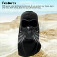 thumbnail image 5 of Men Cold Weather Windproof Fleece Ski Ninja Mask Winter Balaclava Full Face Neck Mask Aviator Trooper Trapper Hat Motorcycle Ear Flap Cap Black, 5 of 7