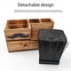 thumbnail image 5 of 4X Caja de Herramientas de Peluquería Madera del Salón de Pelo Shear Titular de Tijera de Corte Rack de Almacenamiento de Contenedores Barber Herramientas Holder, 5 of 5