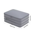 thumbnail image 3 of Steadline 3-Layer Compression Packing Cubes for Travel,Medium Size Clothes Organizer Bags with Separators,Space Saving Luggage Organizer for Business Trips and Vacation,Portable Storage Solution, 3 of 7