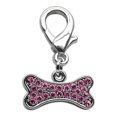 thumbnail image 1 of Lobster Claw Bone Charm Pink, 1 of 1