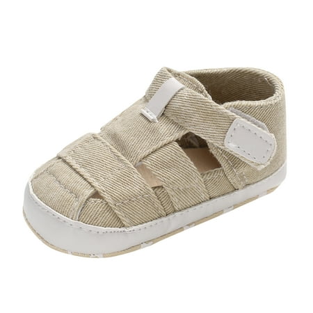 

LowProfile Baby Shoes for Boys Girl Fashion Summer Soft Crib First Walker Anti-Slip Sandals Shoes