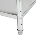 thumbnail image 6 of Stainless Steel Shelving, 4 Tier Adjustable Shelf Storage, Stainless Steel Heavy Duty Shelving, 6 of 20