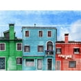 thumbnail image 2 of Prime, Marcus 32x25 Black Ornate Wood Framed with Double Matting Museum Art Print Titled - Vibrant Homes 1, 2 of 4