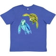 thumbnail image 3 of Inktastic Sea Turtles Swimming Together Youth T-Shirt, 3 of 5