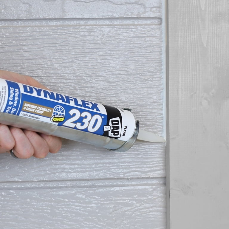 DAP Dynaflex 230 Premium Clear Elastomeric Sealant photo 3