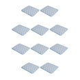 thumbnail image 1 of Methold Tela de algodón Pet Ice Mat Reemplazo lavable Rectangular Floor Lying Sleeping Cooling Pad Accesorios Azul S Azul S 10Conjunto, 1 of 1