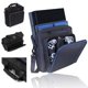 thumbnail image 1 of Bolso que lleva del estuche de viaje multifuncional negro para Playstation4 Ps4, 1 of 5