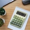 thumbnail image 6 of Dademeo College Math Calculator 12 Digits,Large Lcd Display,Gradient Desktop Calculator Big Buttons,Cute Calculator,Aesthetic Calculator for office,School,Home and Business Use Green Clearance, 6 of 8