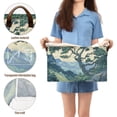 thumbnail image 5 of Yayeee Foldable Storage Basket for Shelves with Handles Waterproof Cloth Bins, Retro Tree, 5 of 7