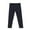 Navy, variant on MeetoTime Toddler Girls Comfortable Leggings 3-12 Years Solid Color Elastic Waist Breathability Long Pants Kids Clothes