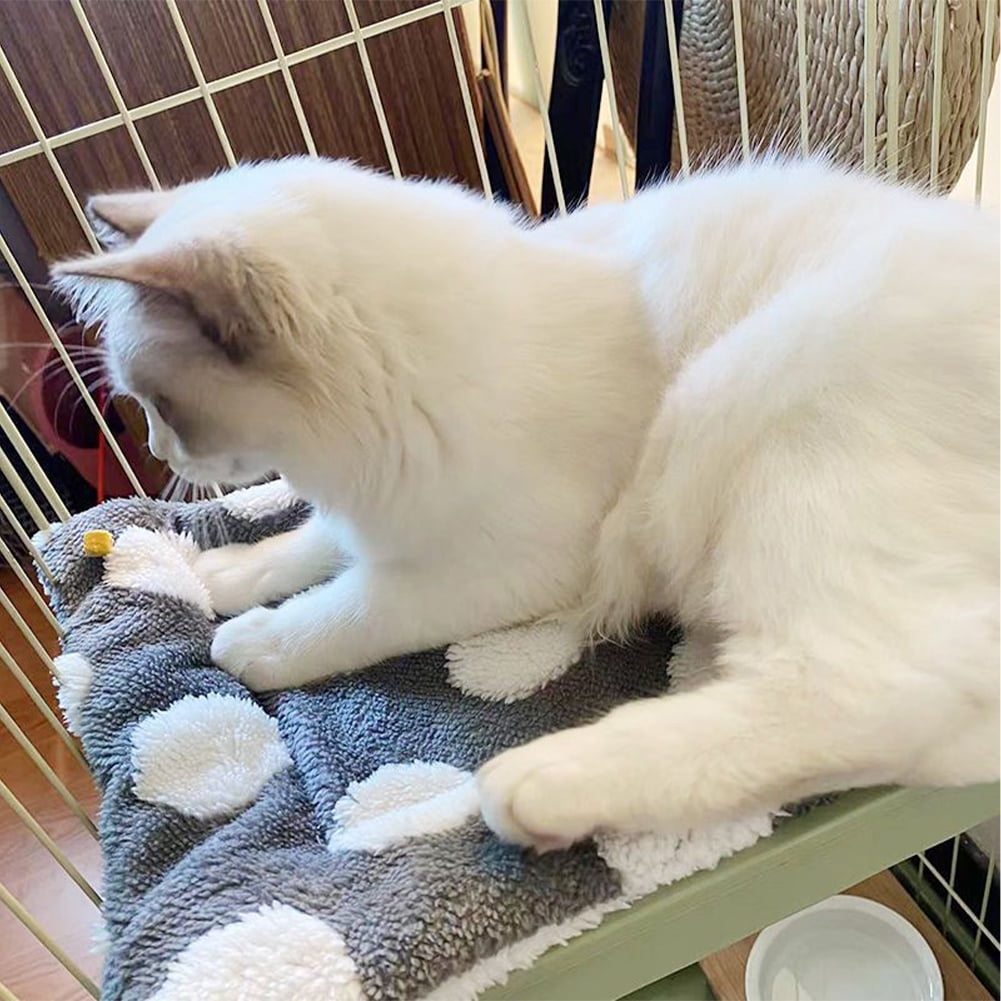 KYAIGUO Dog & Cat Bed for Small Medium Large Sized Dogs Dog Crate Kennel Mat Cat Bed with Print Pattern for Indoor Dog Crate Mat