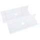 thumbnail image 2 of Estante de pared acrílico transparente, estante flotante montado, sin perforación, estante de exhibición transparente para decoración, altavoz de libro, 2 uds., 2 of 10