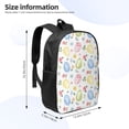 thumbnail image 2 of Disketp Easter Egg3 School Backpack, Lightweight Basic Middle School Bookbags 17 Inch Casual Daypack for Student College, Travel or Outdoor, 2 of 6