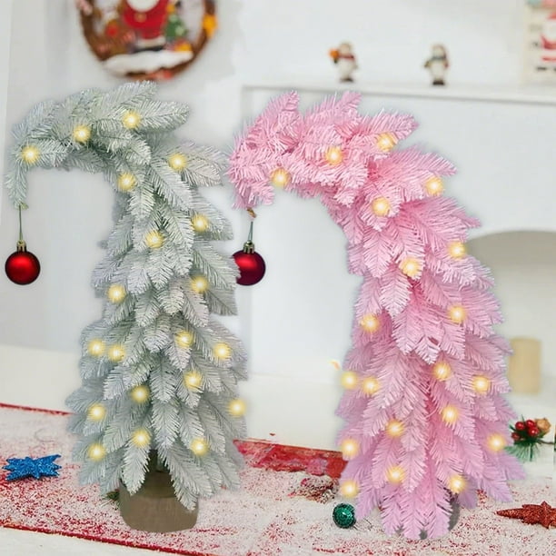 Árbol de Navidad con Cabeza Torcida y Cuello Torcido para Uso Doméstico.