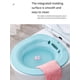 thumbnail image 1 of 1pc Toilet Hip Wash Basin For Women, Hemorrhoids Patients, Pregnant Women, Used In Bath Tub Or On Ordinary Toilet Seat, 1 of 5