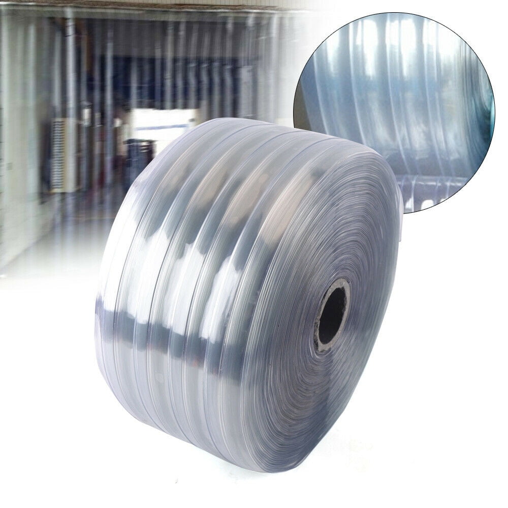 PVC Strip Curtain 164ftx7.08in 0.06in Thickness Strip Curtain Door 