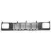 Grille Assembly for 1986 - 1987 Nissan D21 Painted Dark Silver Shell and Insert OE Replacement 756