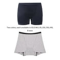 thumbnail image 4 of 3 Pcs 4 Couches Culottes Menstruelles pour Femmes Design Simple Solide Imperméable Coton Respirant Lingerie Douce Gris G, 4 of 8