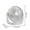 A, variant on RoamHome Electric Portable Mini Fan Charging with LED Light & 5-Speed, 2400mAh Battery Powered Desk Fan Student Small Fans USB Rechargeable Personal Cooling Fans That Blows Cold Air (A)