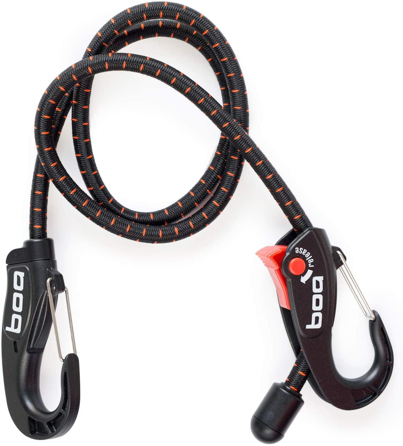 The Great Bungee Adjustable Bungee Cords with Hooks, Locking Safety