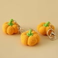 thumbnail image 4 of kcavykas Keychain Accessories Mini Pumpkin Pendant 3cm Imitation Pumpkin Ball School Bag or Gift Ornament Cute Holiday Accent Everyday Portable Decoration, 4 of 8