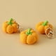 thumbnail image 4 of Llavero de calabaza de peluche | Accesorio de tela amarilla suave | Organizador de llaves para coche mini de 3 cm • Hebbilla metálica • Amuleto para bolso monísimo para bolso, cartera, oficina y, 4 of 8