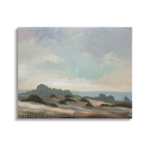 Stupell Industries Distant Ocean Landscape Scenery Painting Gallery Wrapped Canvas Print Wall Art, Design by Liz Jardine