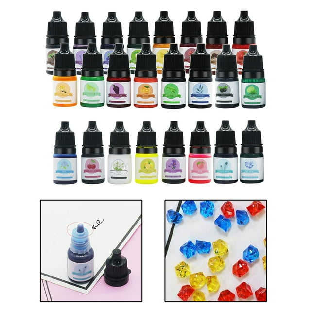 Pintura de Resina Perfecl Suministros de Pintura para Fabricación de Joyas 5 ml