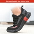 thumbnail image 3 of Safety Shoes Men Women Work Shoes Lightweight Sporty Protective Shoes Breathable Summer 5.5-11.5, 3 of 8