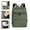 Green, variant on DPTALR Large Capacity Mom Portable Bag Mother And Baby Supplies Bag Thermal Insulation Picnic Bag Multi-pocket Multifunctional Large Capacity Travel Backpacks