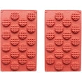 thumbnail image 3 of Molde de silicona LANNMXG para gofres pequeños rectangulares y redondos 18 y 20 cavidades, 3 of 5