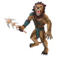 thumbnail image 1 of Realistic Werewolf Warrior Toy Werewolf Shaped Animal Statue Plastic Model, 1 of 6