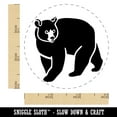 thumbnail image 2 of Black Bear Self-Inking Rubber Stamp Ink Stamper - Red Ink - Small 3/4 Inch, 2 of 7