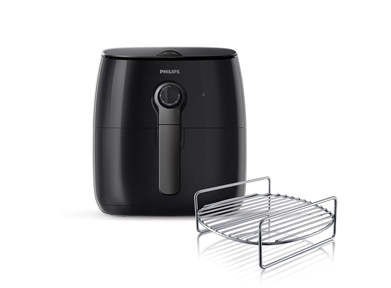 Philips Airfryer Turbostar with Double Layer Rack, Black Walmart Canada