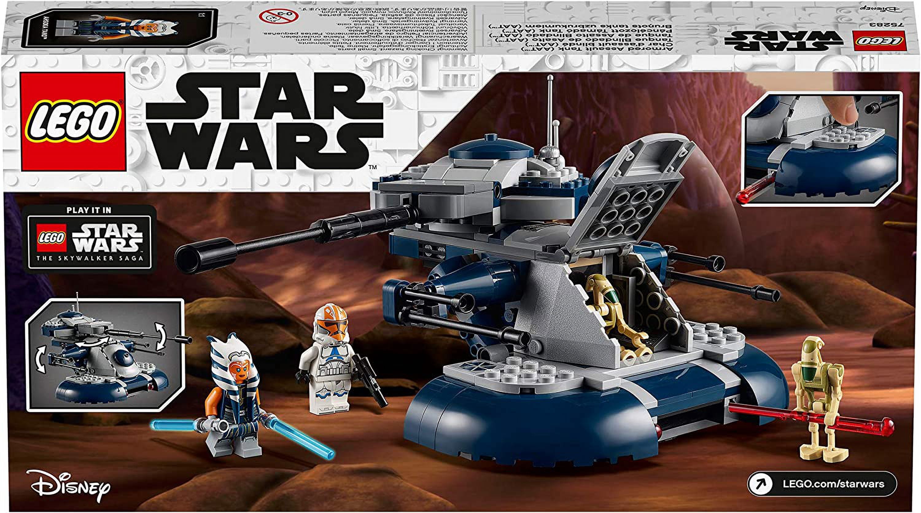 Lego Star Wars Armored Assault Tank (AAT) Set with Ahsoka Tano Minifigure single