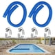 thumbnail image 3 of Manguera de repuesto para filtro de piscina de 2 piezas azul para piscinas sobre el suelo de 330 GPH Cola manguera de piscina, 3 of 8